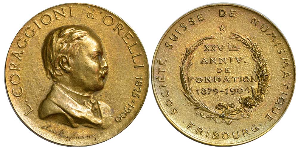 Medals Switzerland Medal 1904 