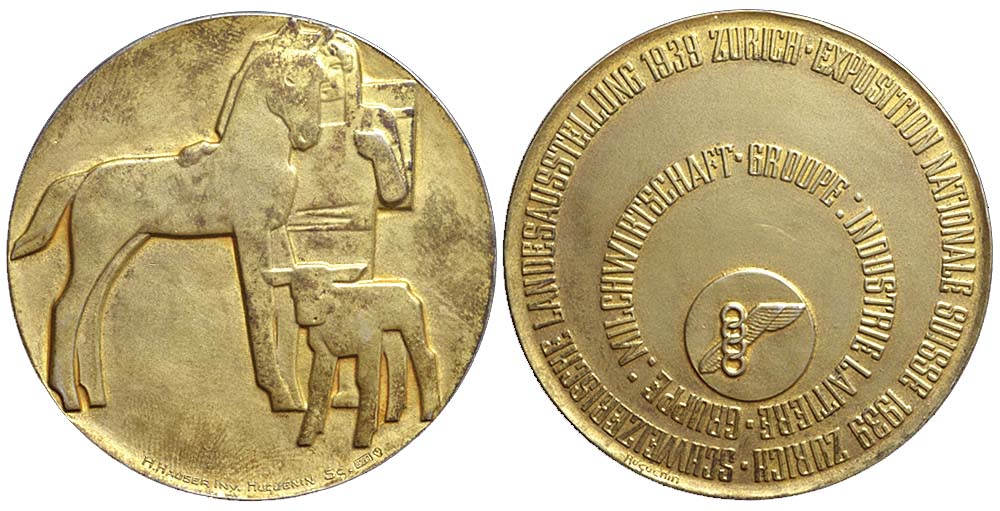 Medals Switzerland Medal 1939 