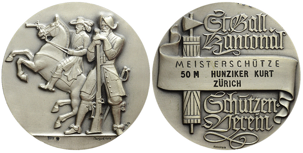 Medals Switzerland Gallen Medal 
