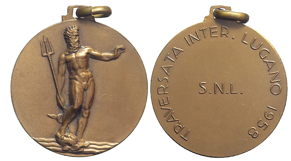 Medals Switzerland Ticino Medal 1958 