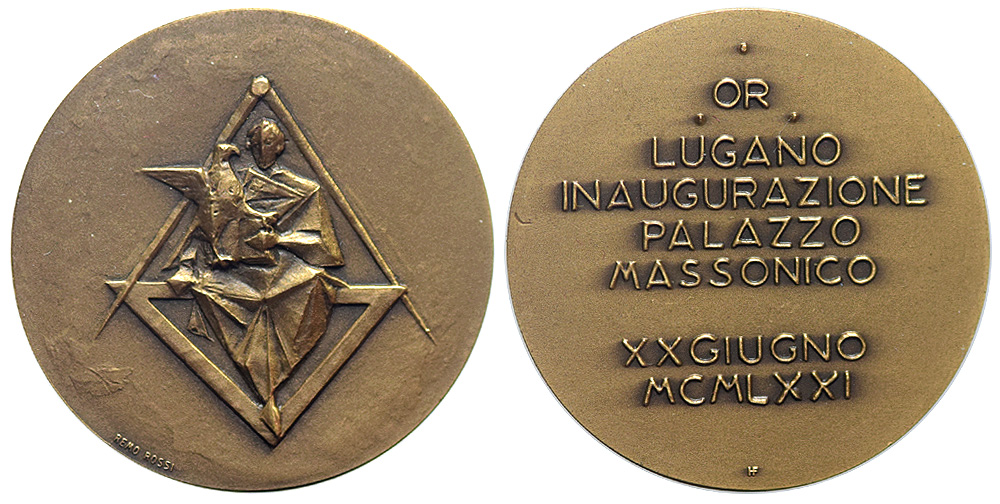 Medals Switzerland Ticino Medal 1971 