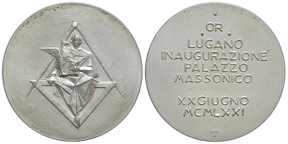 Medals Switzerland Ticino Medal 1971 