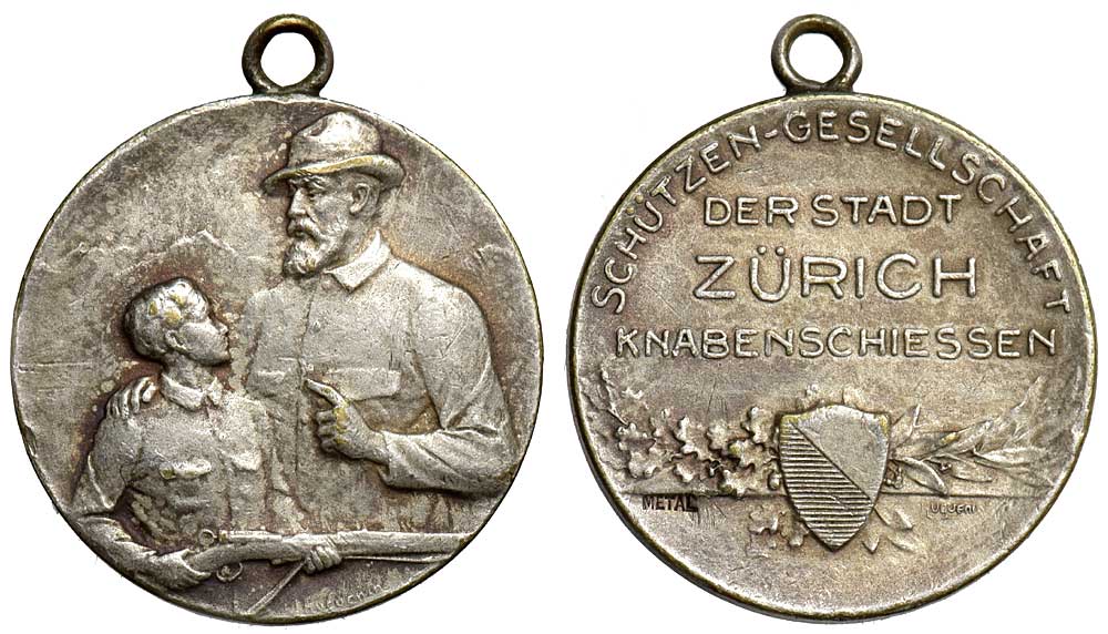 Medals Switzerland Zurich Medal 