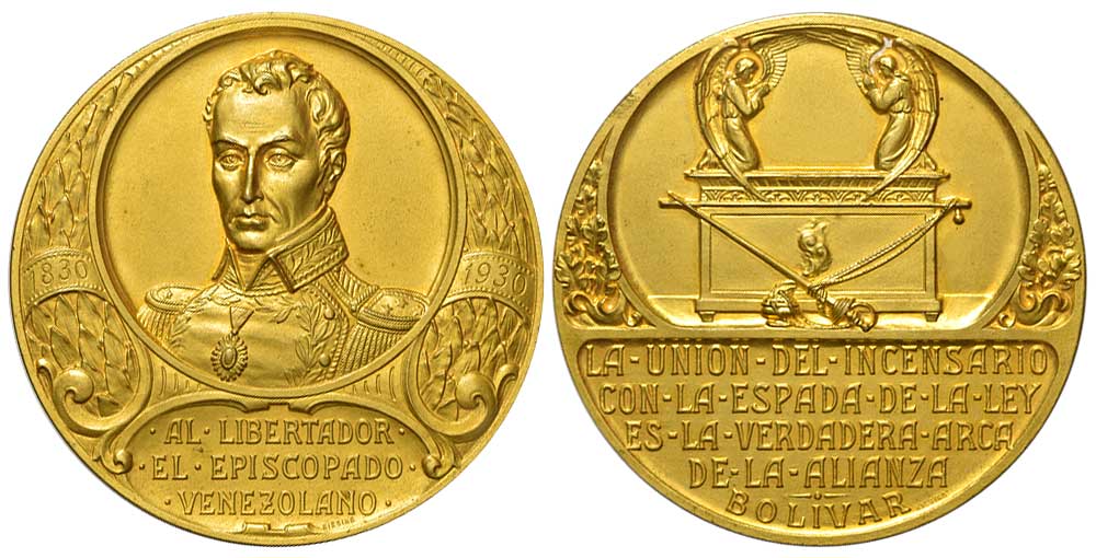 Medals Venezuela Medal 1930 