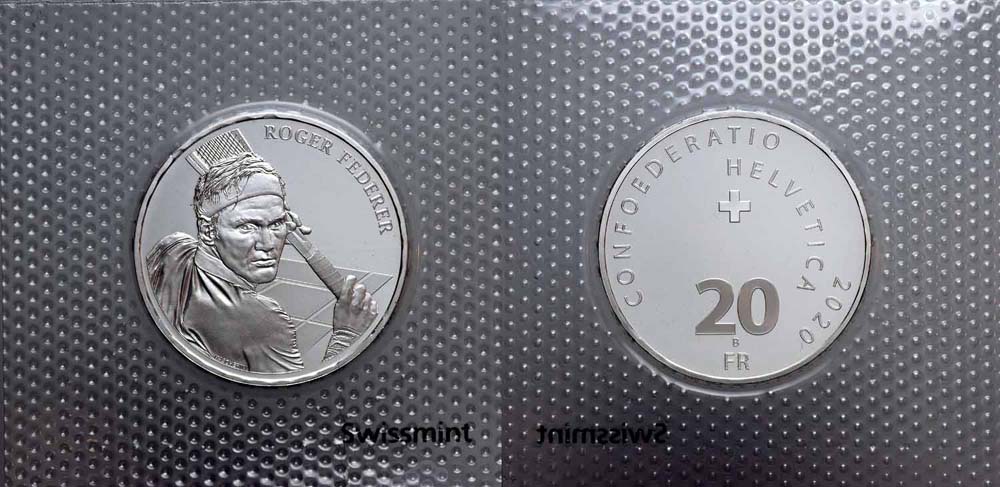 Switzerland Commemorative Coinage Francs 2020 