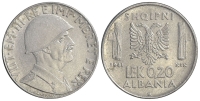 Albania-Vittorio-Emanuele-III-Lek-1941-Ac