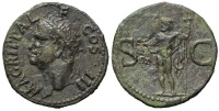Ancient-Roman-Empire-Agrippa-As-ND-AE