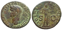 Ancient-Roman-Empire-Claudius-As-ND-AE
