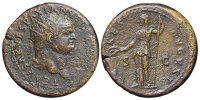 Ancient-Roman-Empire-Titus-Caesar-Dupondius-ND-AE
