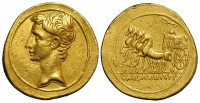 Ancient-Roman-Republic-Octavianus-Aureus-ND-Gold