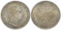 Austria-Franz-Joseph-I-Florin-1860-AR