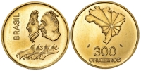 Brazil-Federative-Republic-Cruzeiros-1972-Gold