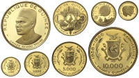 Guinea-Republic-Set(4)-1969-Gold