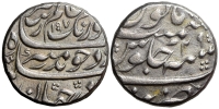India-B-Mughal-Empire-Aurangzeb-Alamgir-Rupee-1097-AR