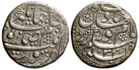 India-B-Mughal-Empire-Nur-Jahan-Rupee-1033-AR
