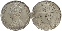 India-D-Princely-States-Alwar-Mangal-Singh-Rupee-1891-AR