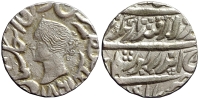 India-D-Princely-States-Bharatpur-Jaswant-Singh-Rupee-1917-AR