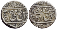 India-D-Princely-States-Bindraban-Shah-Alam-II-Rupee-12xx-AR