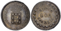 India-F-Portuguese-Goa-Luis-I-Rupee-1862-AR