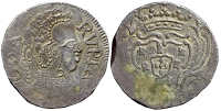 India-F-Portuguese-Goa-Maria-I-Rupee-nd-AR