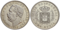 India-F-Portuguese-Luis-I-Rupee-1882-AR
