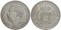 India-F-Portuguese-Luis-I-Rupee-1882-AR