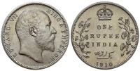 India-G-British-Empire-Edward-VII-Rupee-1910-AR