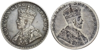 India-G-British-Empire-George-V-Rupee-nd-AR