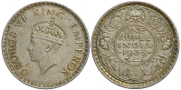 India-G-British-Empire-George-VI-Rupee-1938-AR