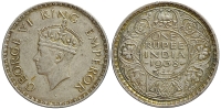 India-G-British-Empire-George-VI-Rupee-1938-AR
