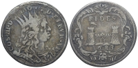 Italy-A-Regional-Mints-Livorno-Cosimo-III-de-Medici-Tollero-1683-AR