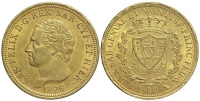 Italy-C-House-of-Savoy-Kingdom-of-Sardinia-Carlo-Felice-Lire-1826-Gold