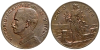 Italy-D-Kingdom-Vittorio-Emanuele-III-Cent-1918-AE