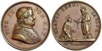 Medals-Rome-Pius-IX-Medal-1846-AE