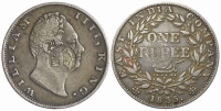 Mozambique-Portuguese-Colony-Don-Luis-I-Rupee-1835-AR