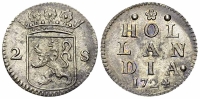 Netherlands-Holland-Stuivers-1724-AR