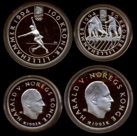 Norway-Harald-V-Set-(2)-1993-AR