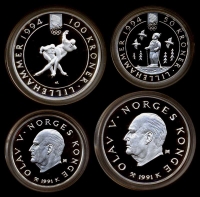 Norway-Olav-V-Set-(2)-1991-AR