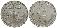 Pakistan-Commonwealth-Self-Government-Rupee-1948-NI