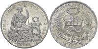 Peru-Decimal-Coinage-Sol-1930-AR