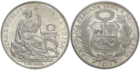 Peru-Decimal-Coinage-Sol-1934-AR