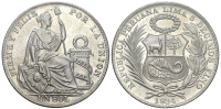 Peru-Decimal-Coinage-Sol-1934-AR