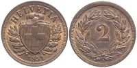 Switzerland-Confoederatio-Helvetica-Cent-1851-AE