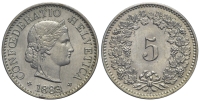 Switzerland-Confoederatio-Helvetica-Cent-1883-CuNi
