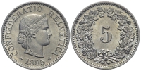 Switzerland-Confoederatio-Helvetica-Cent-1885-CuNi