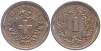 Switzerland-Confoederatio-Helvetica-Cent-1891-AE