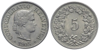 Switzerland-Confoederatio-Helvetica-Cent-1905-CuNi