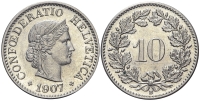 Switzerland-Confoederatio-Helvetica-Cent-1907-CuNi