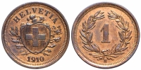 Switzerland-Confoederatio-Helvetica-Cent-1910-AE