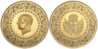 Turkey-Bullion-Issues-Kurush-1962-Gold